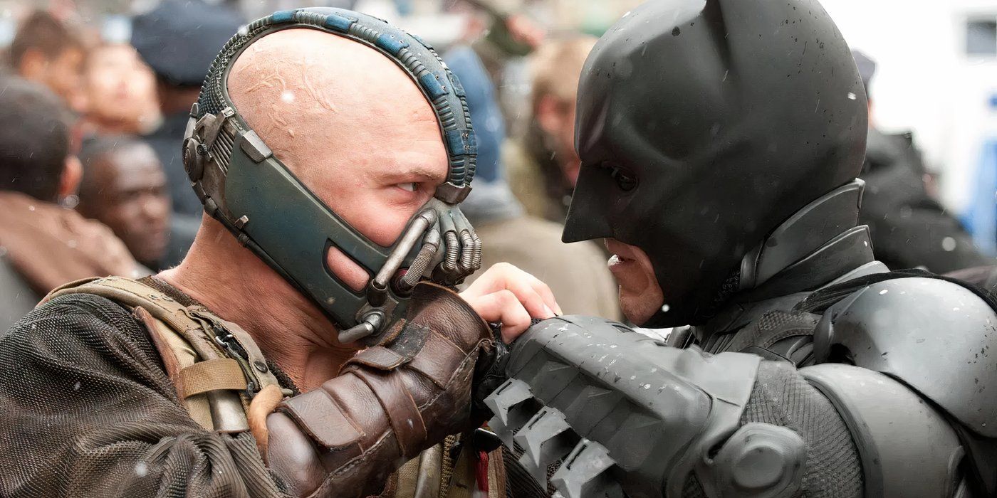 La explicación de la máscara Bane de Nolan en realidad lo hace incluso más fuerte de lo que crees en The Dark Knight Rises