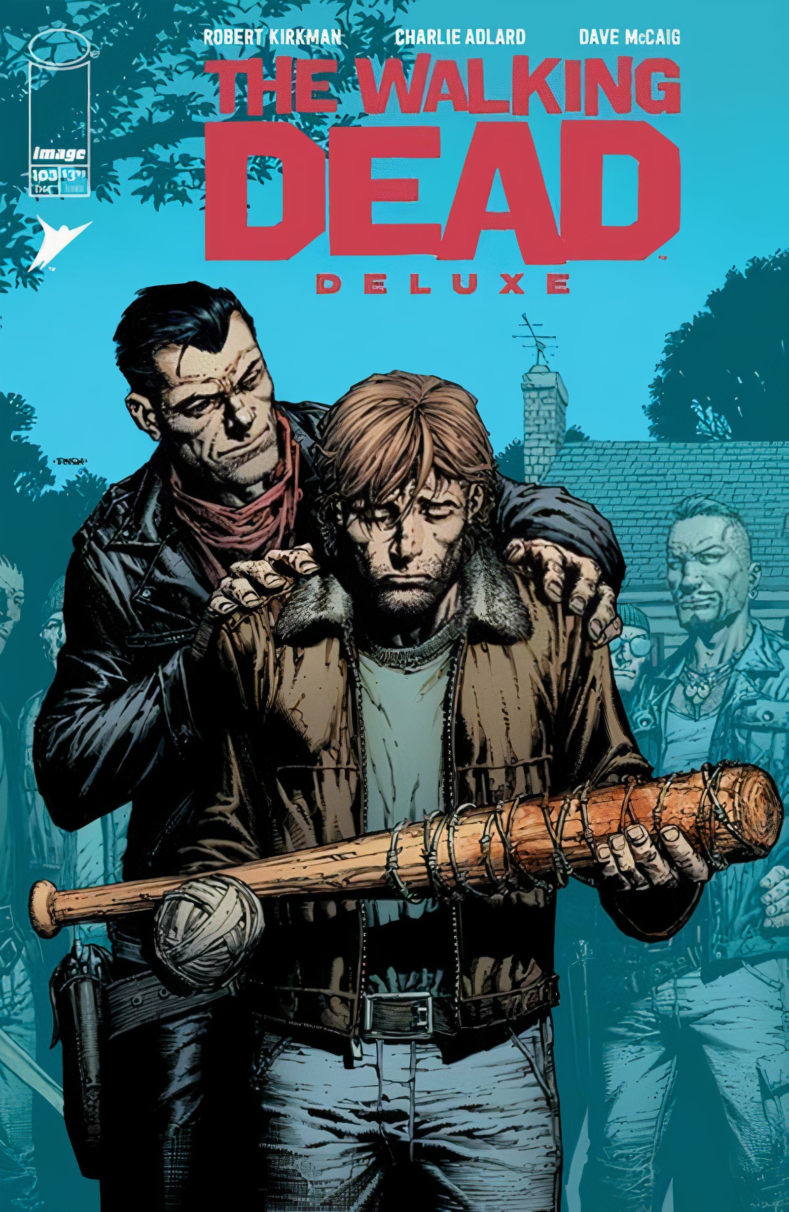 Portada principal de The Walking Dead Deluxe #103