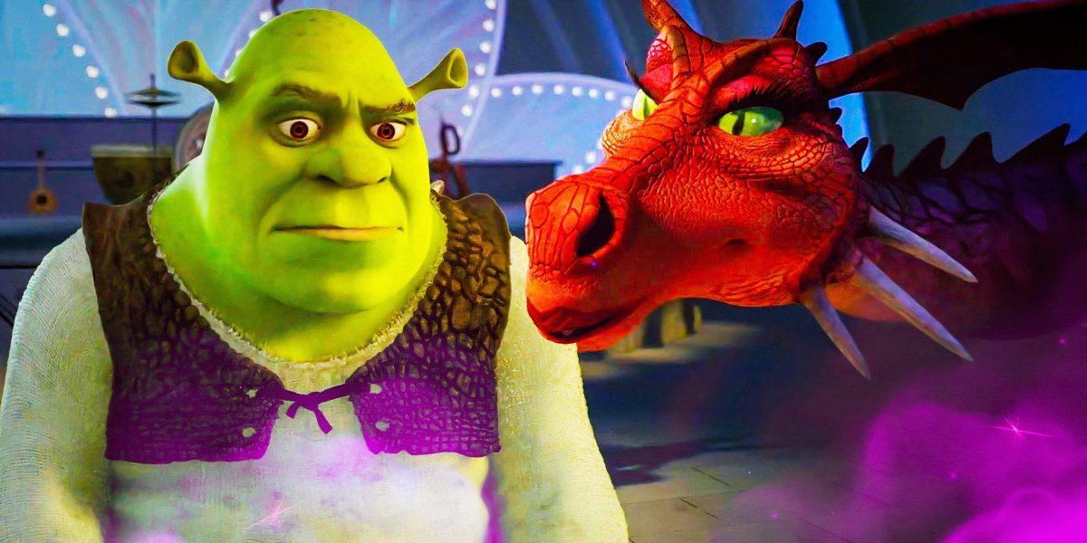 Por qué Dragon apenas aparece en Shrek 2