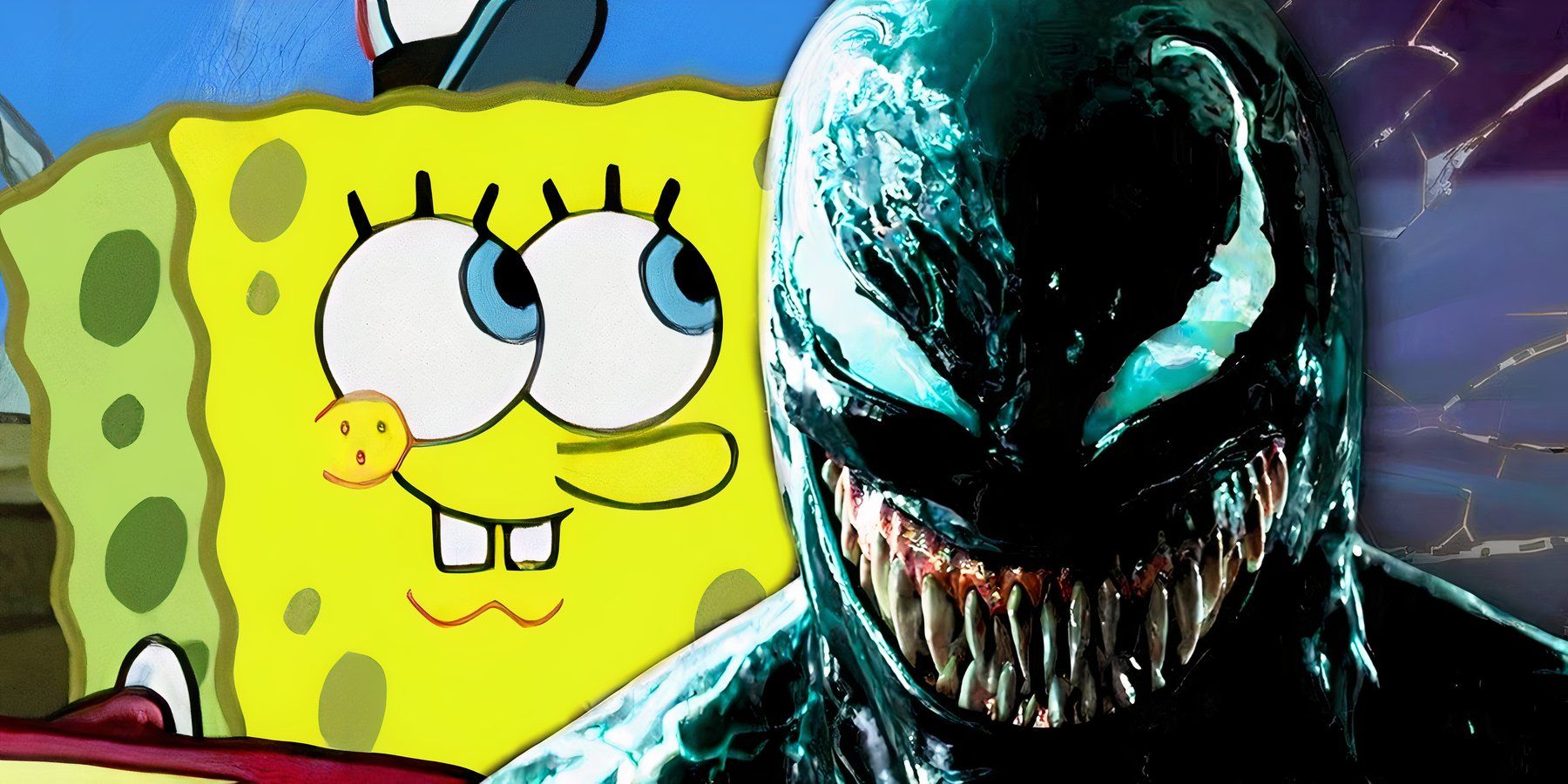 Bob Esponja está infectado con el simbionte Venom en un extraño video artístico de modelo 3D