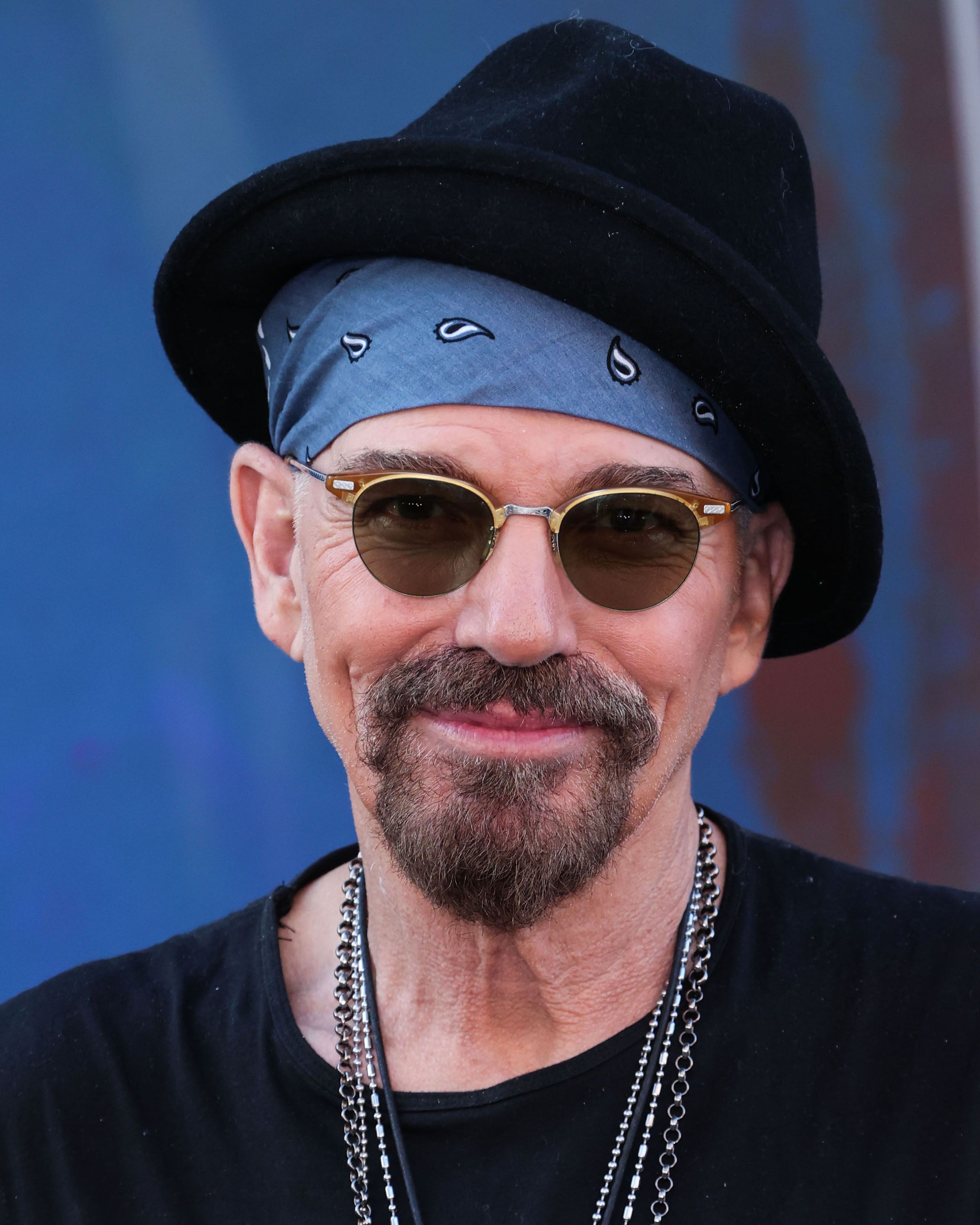 Foto de cabeza de Billy Bob Thornton en el estreno mundial de Netflix en Los Ángeles de 