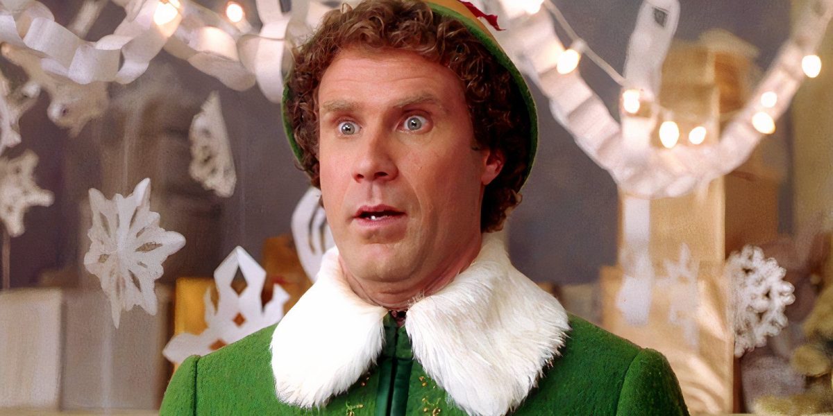 Will Ferrell está asustado por Animatronic de Buddy the Elf de tamaño vital