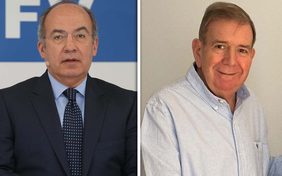 Calderón dice que acompañará a Edmundo González 'hasta que las circunstancias lo permitan'