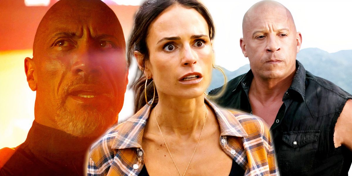 Fast & Furious Star Jordana Brewster se dirige a la disputa de Dwayne Johnson & Vin Diesel después de un momento de oro incómodos