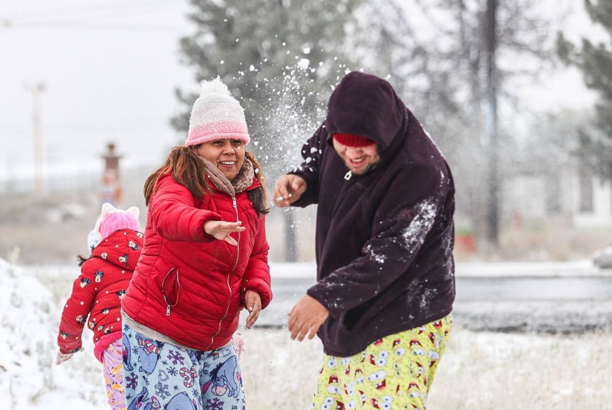 Galería | Nevadas visten de blanco estados del norte debido a la onda gélida