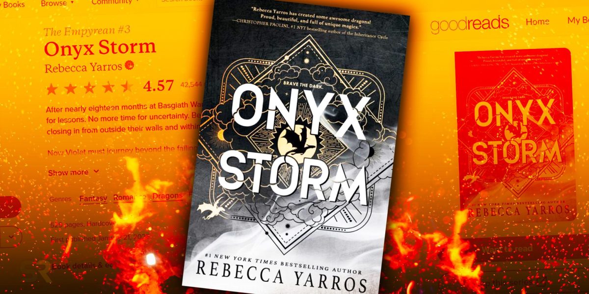 La calificación Goodreads de Onyx Storm es una buena señal después de las mayores quejas de Iron Flame