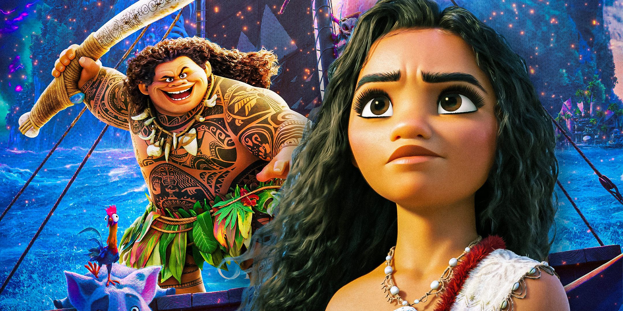 Moana 3 puede tomar una decisión de Maui, Moana 2 estaba demasiado asustada ahora