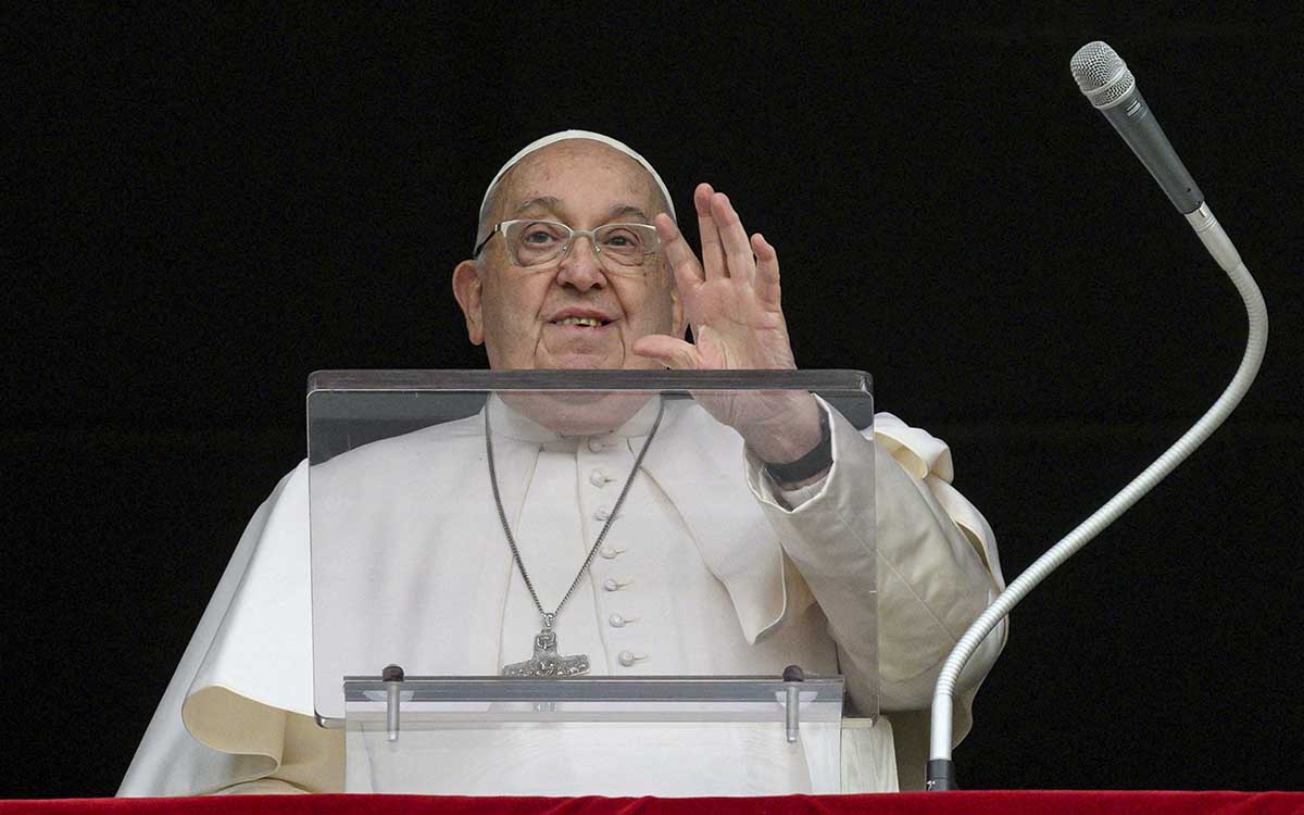 Papa Francisco celebra el alto al fuego en Gaza y apuesta por una solución 'justa de dos Estados'