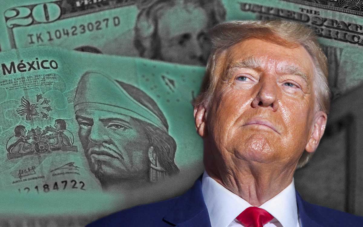 Peso mexicano, la divisa emergente más depreciada tras el anuncio de aranceles de Trump