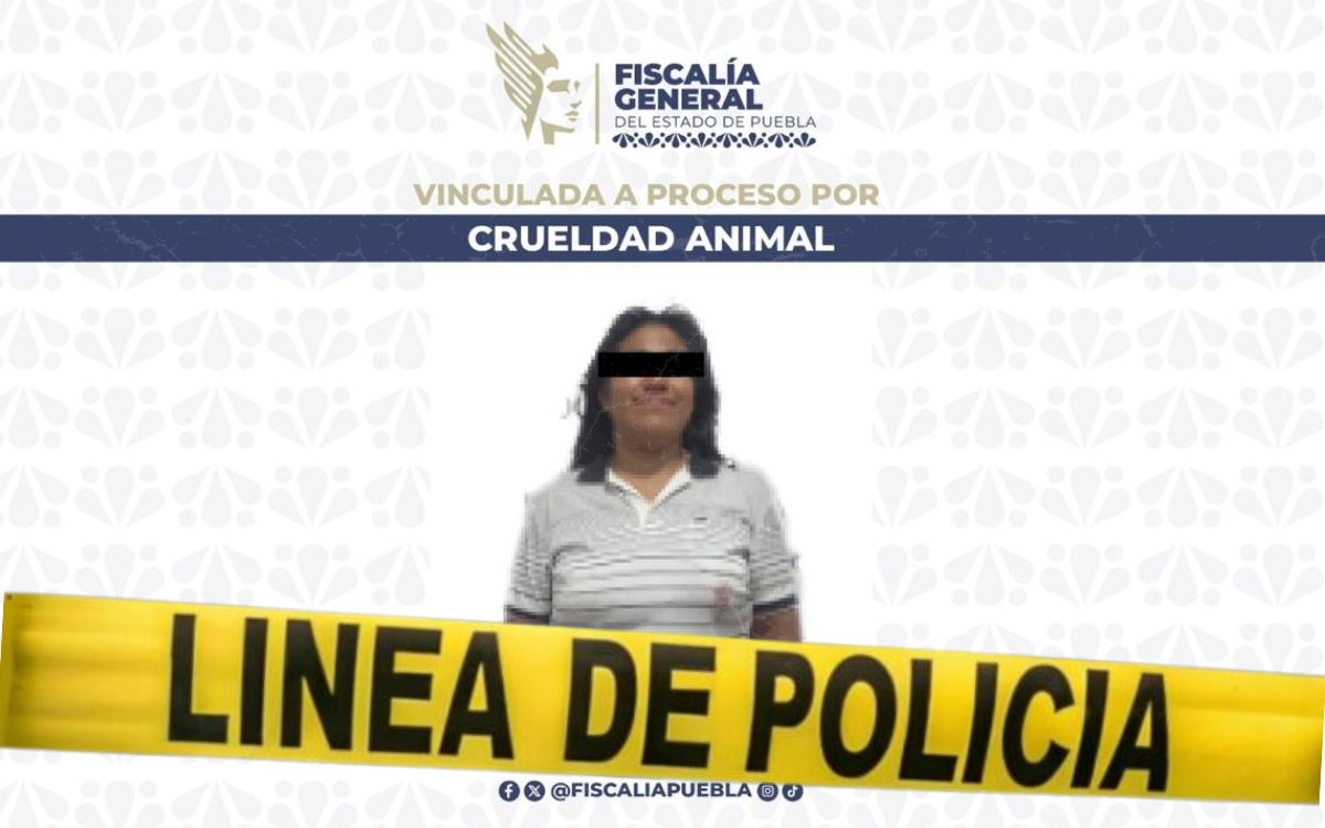 Puebla | Mujer que intentó atacar a perrito con machete es detenida