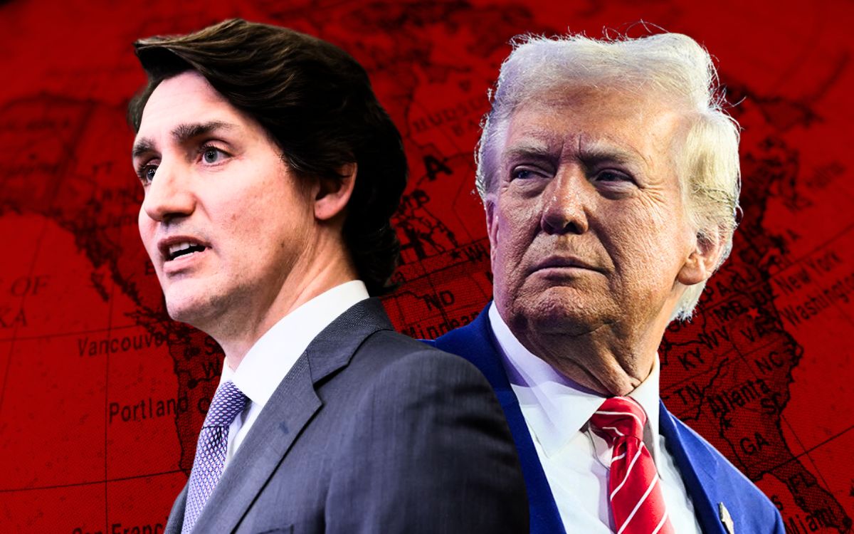 Trump sostiene llamada con Trudeau: 'Él causó en gran medida los problemas que tenemos'