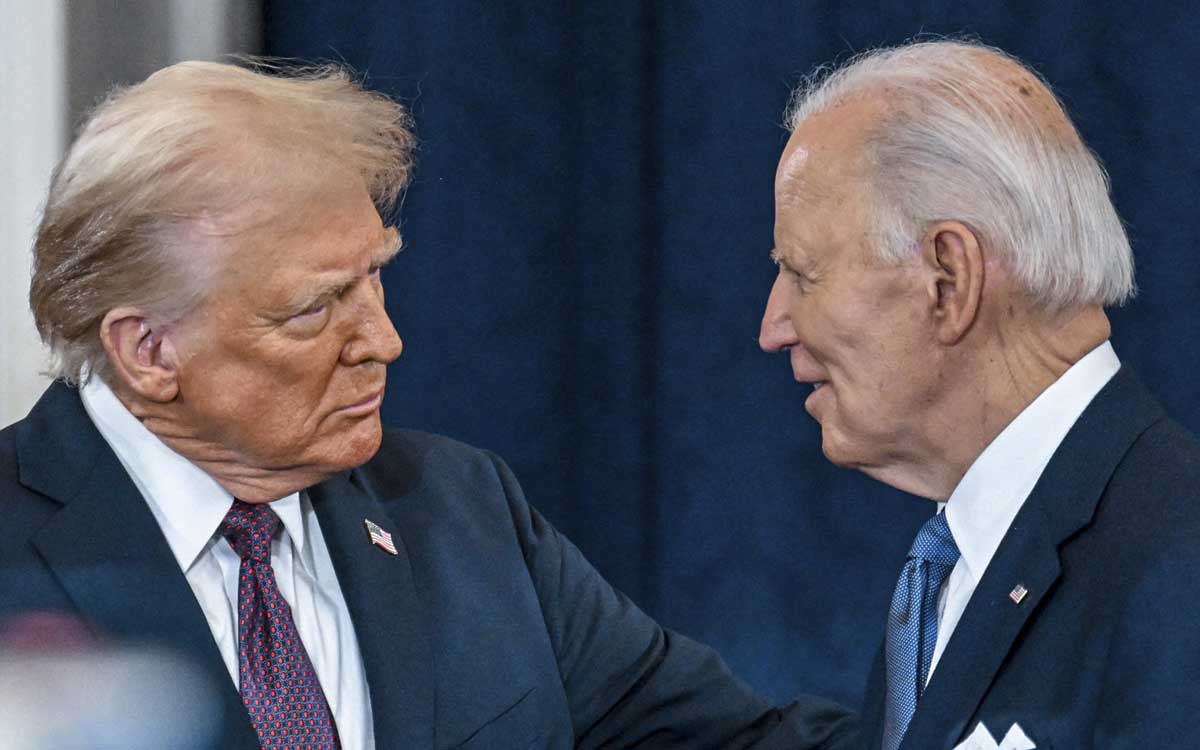 Trump no descarta investigación a Biden: 'Que el Congreso decida'