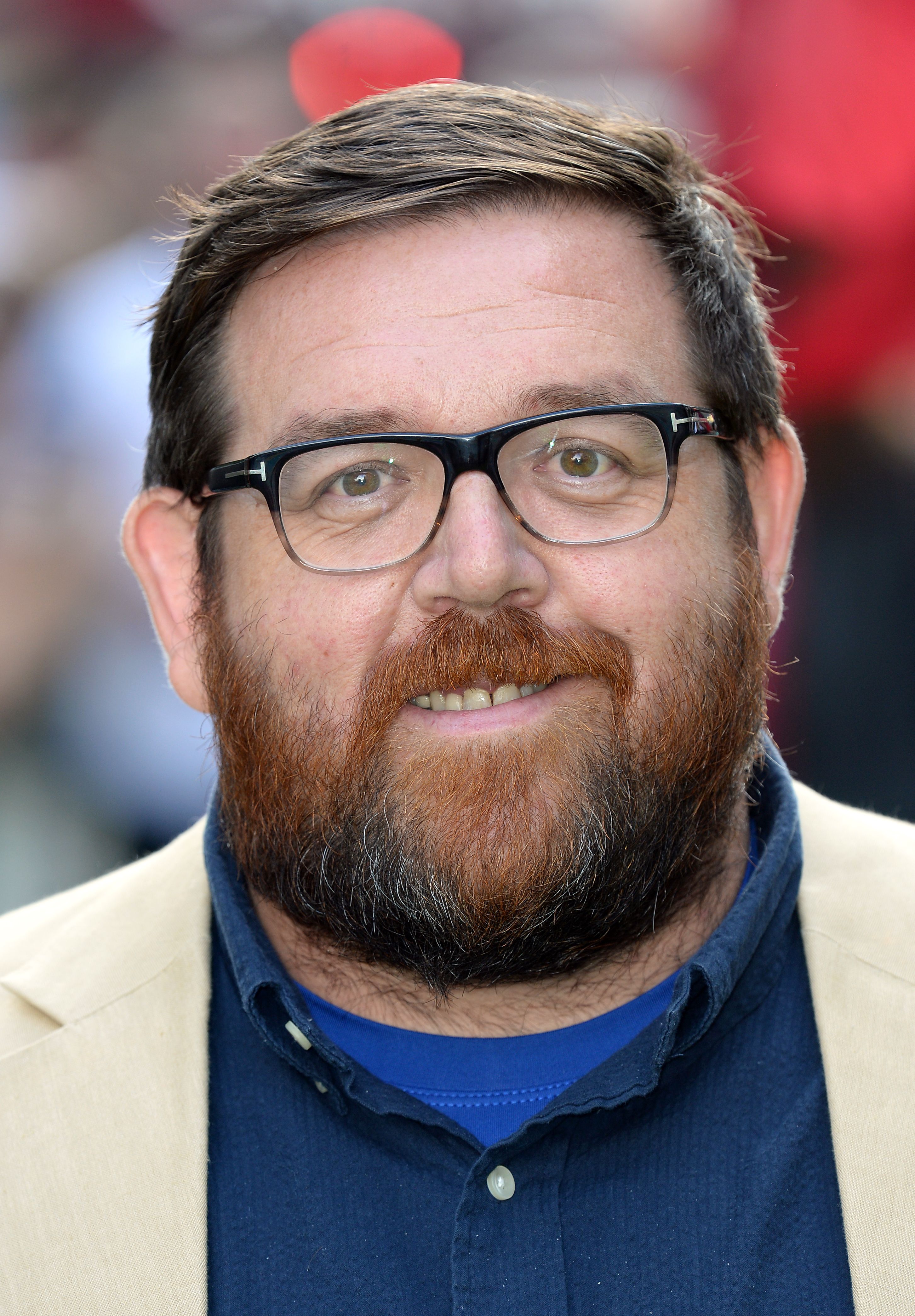 Tiro en la cabeza de Nick Frost