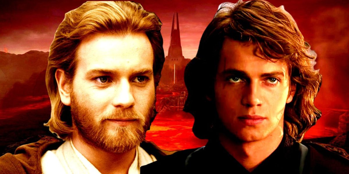 Este cambio masivo de anakin y obi-wan entre el ataque de los clones y la venganza de los sith hace que su historia sea mucho más trágica