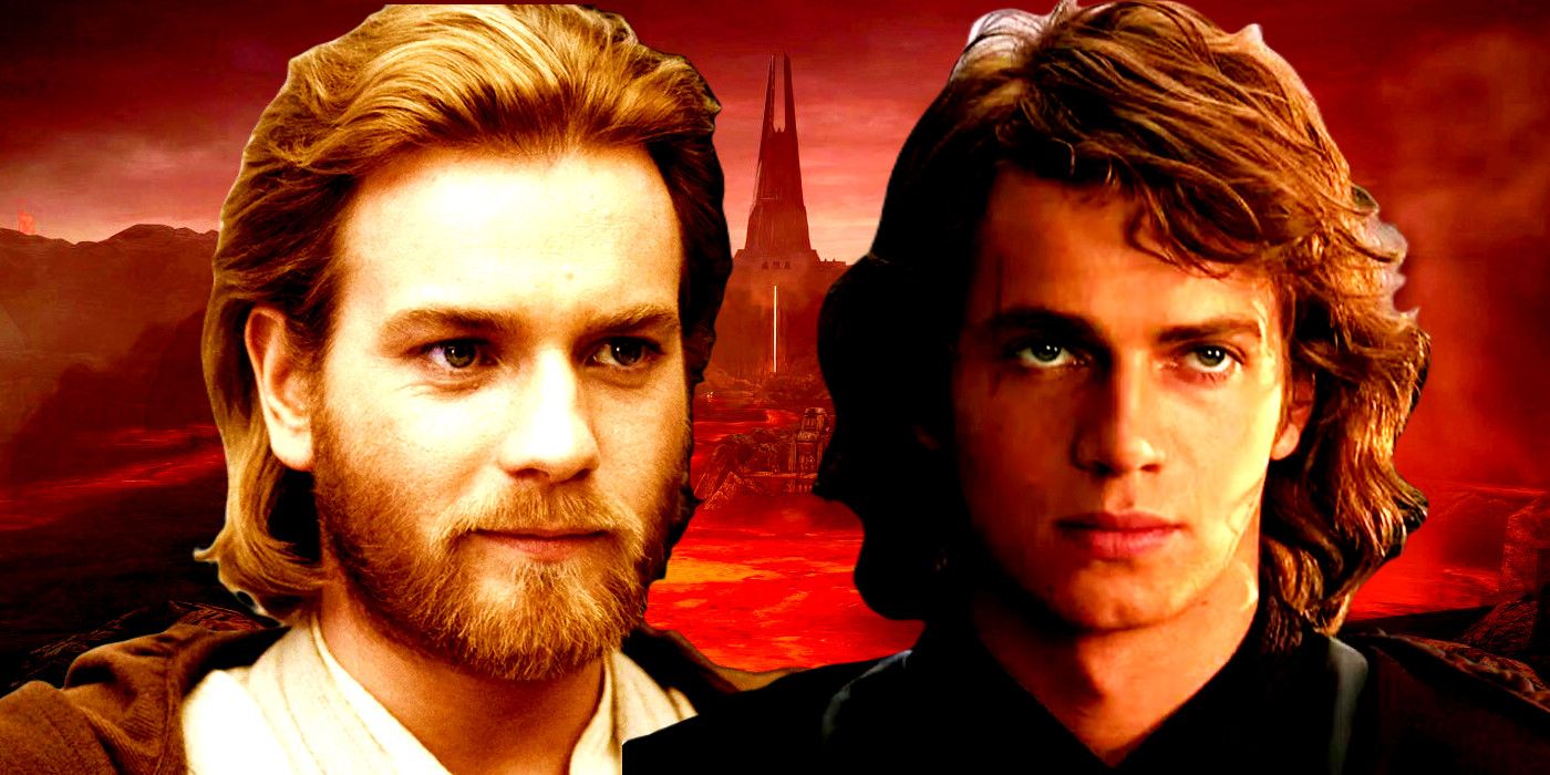 Este cambio masivo de anakin y obi-wan entre el ataque de los clones y la venganza de los sith hace que su historia sea mucho más trágica