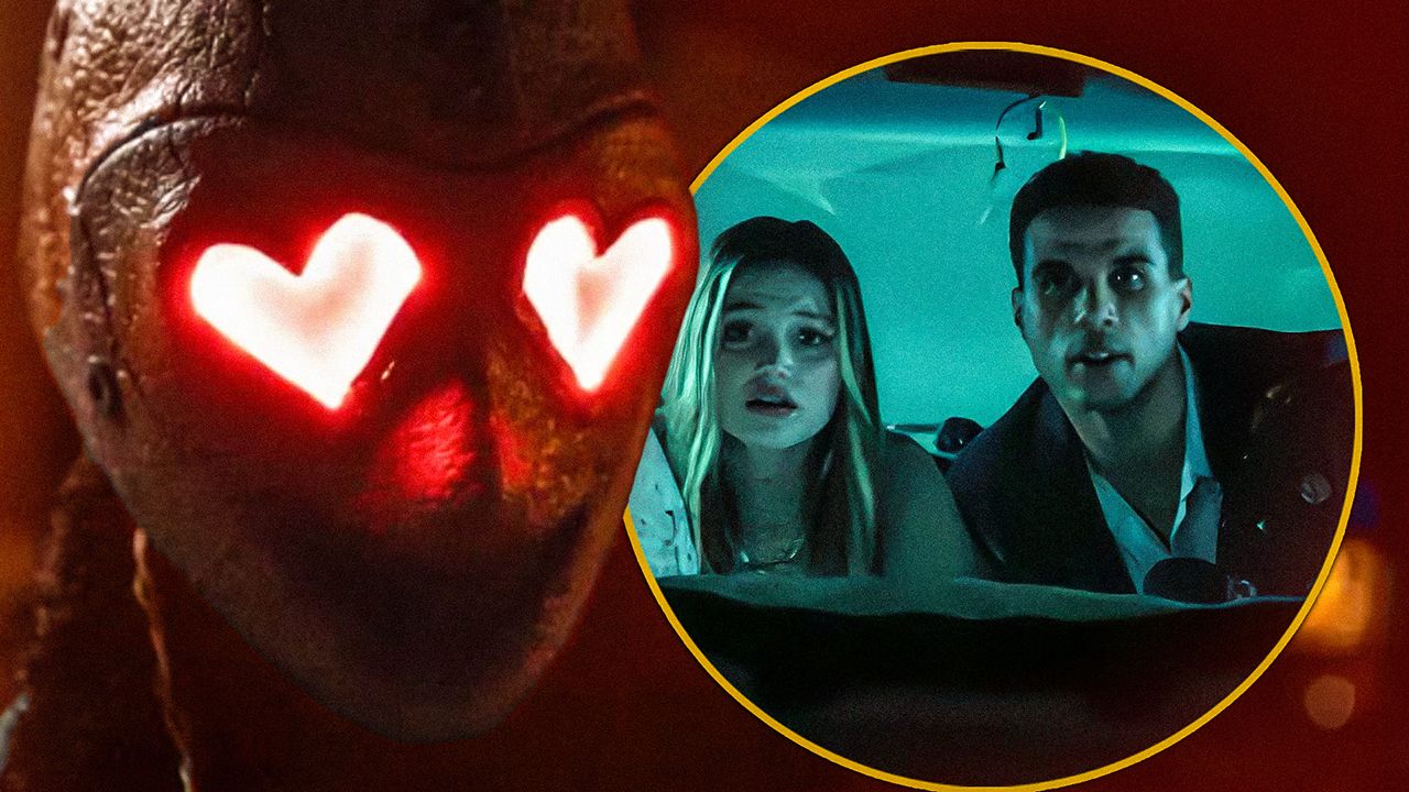 "I'm a Big Straredy Cat": New Slasher Movie's Killer Revlay Realy en realidad Veteranos de la película de terror asustado y Heart Eyes protagoniza Mason Gooding y Olivia Holt