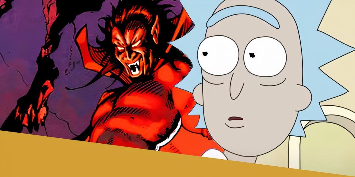 Rick y Morty acaban de encontrar su propio Mephisto, dándole a Marvel el último tributo