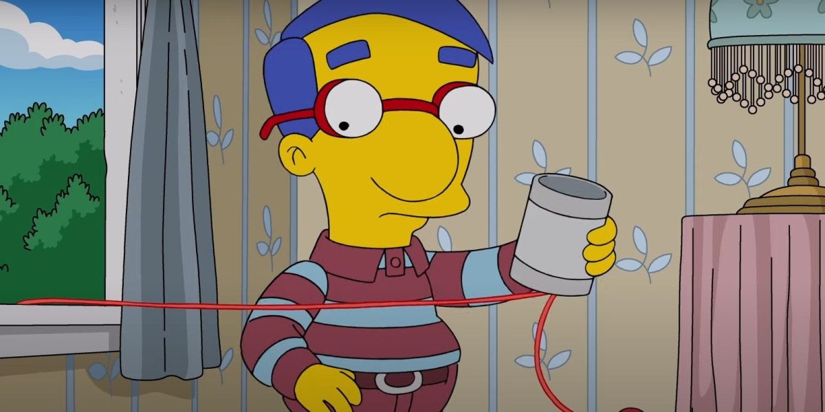 El clip de la temporada 36 de los Simpson muestra a Milhouse en el episodio final con un actor de voz original