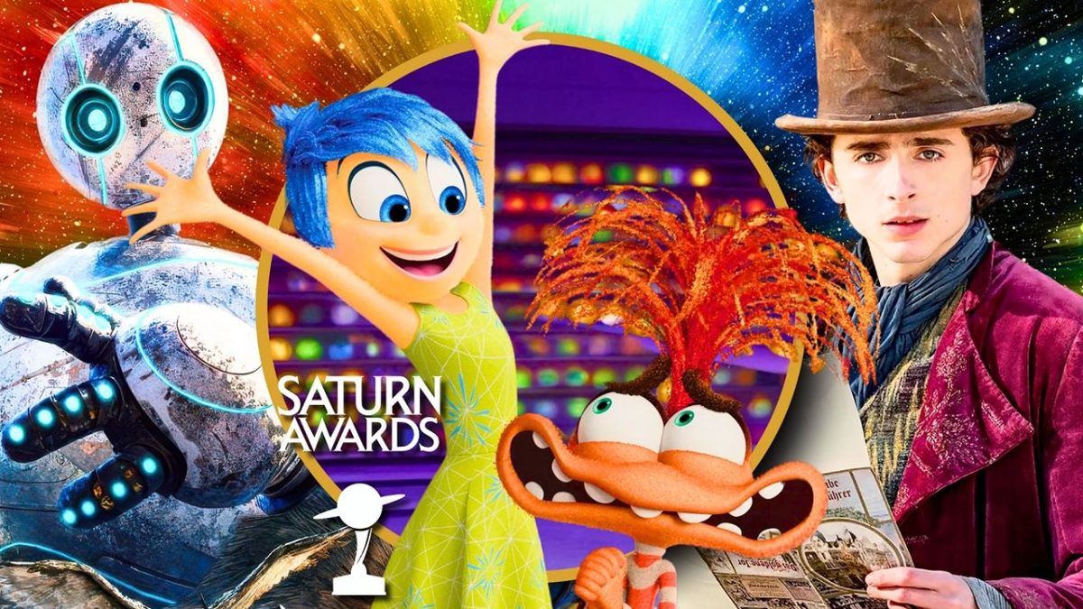 The Wild Robot, Inside Out 2 & Wonka Secels Brouted por productores y estrellas en Saturn Awards