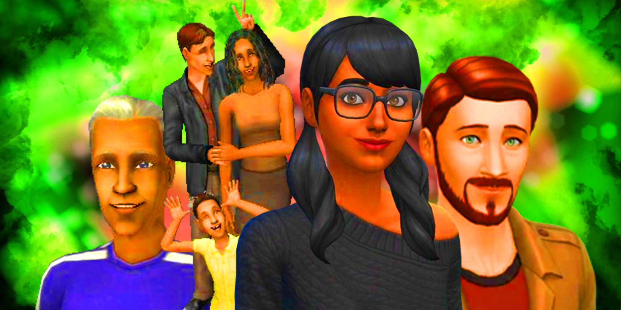 Los Sims 2: cada Sim de regreso de los Sims 1