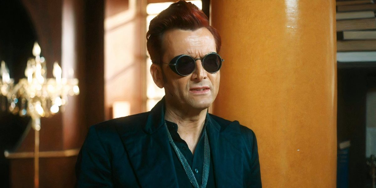 Good Omens Temporada 3 Set Fotos y Video Revelar la primera mirada al regreso de David Tennant como Crowley