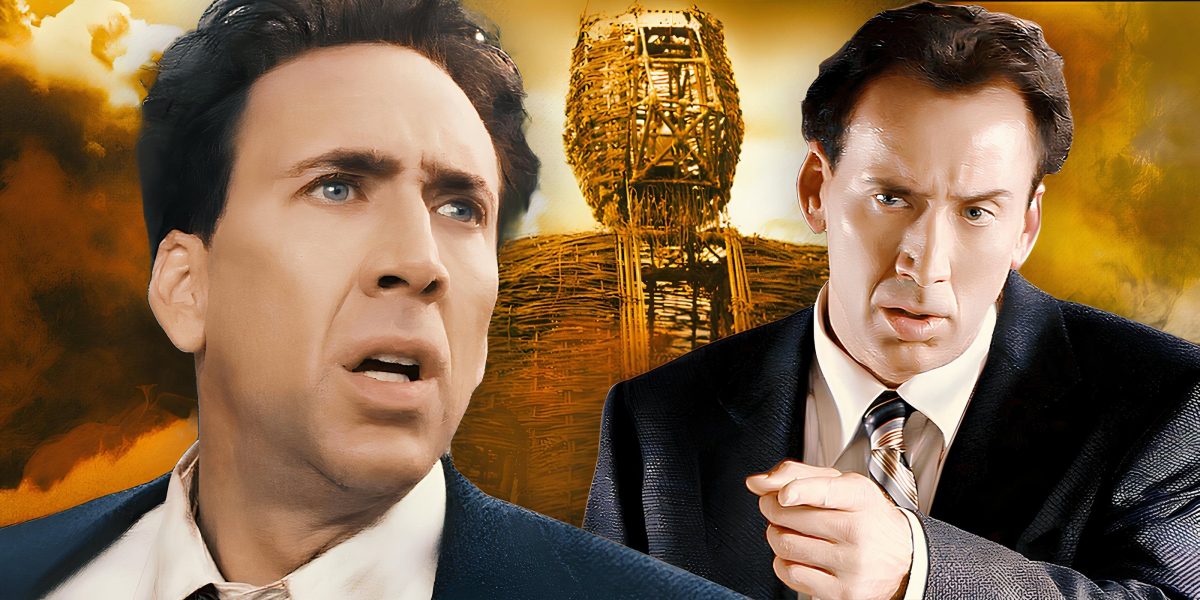 "Bastante desesperado": Por qué a Christopher Lee no le gustó el remake de Wicker Man de Nicolas Cage