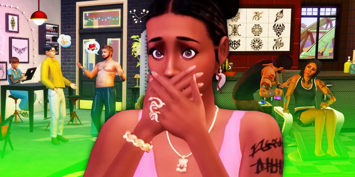 Los tatuajes están obteniendo una revisión masiva en los Sims 4, pero falta una característica clave