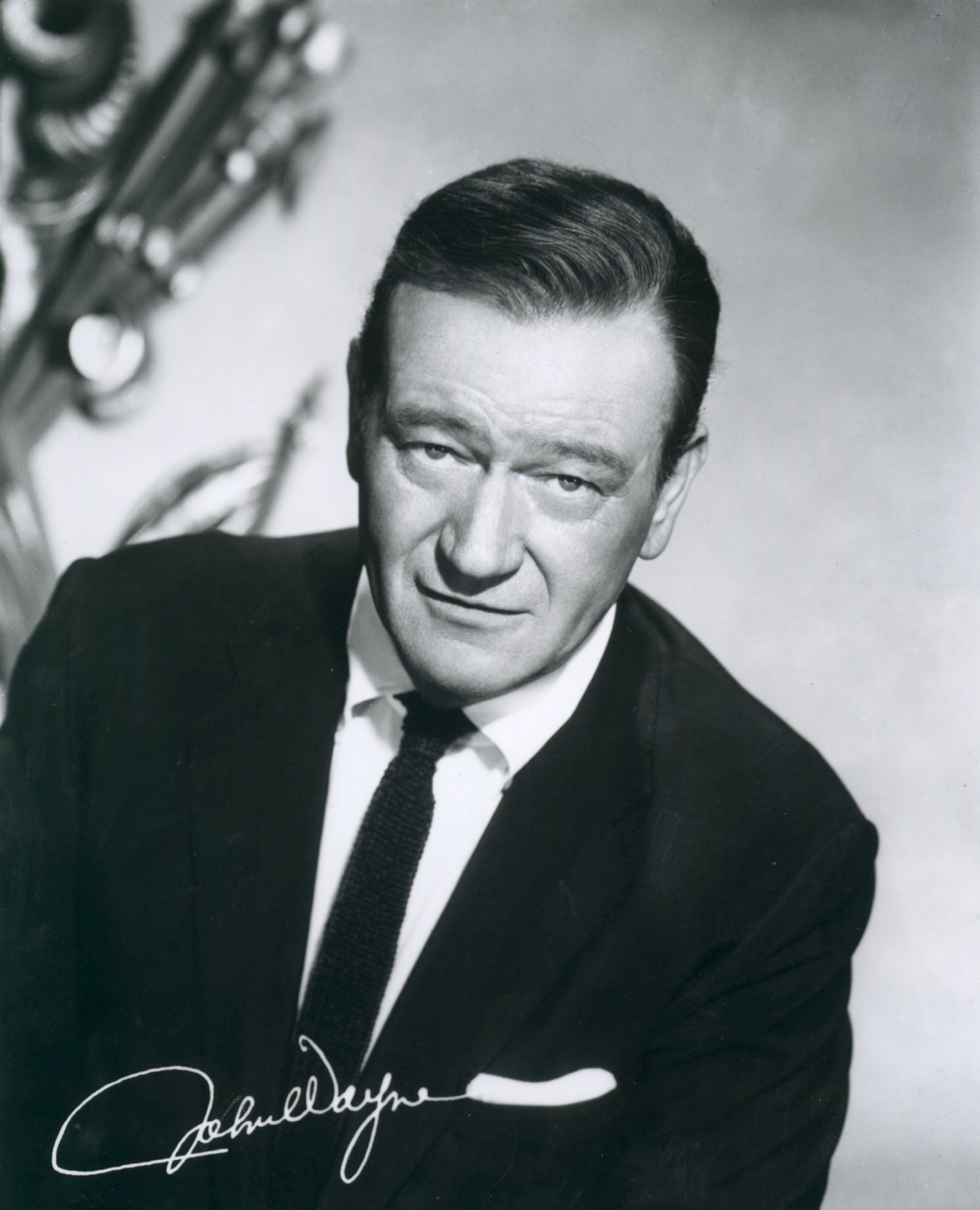 tiro en la cabeza de John Wayne