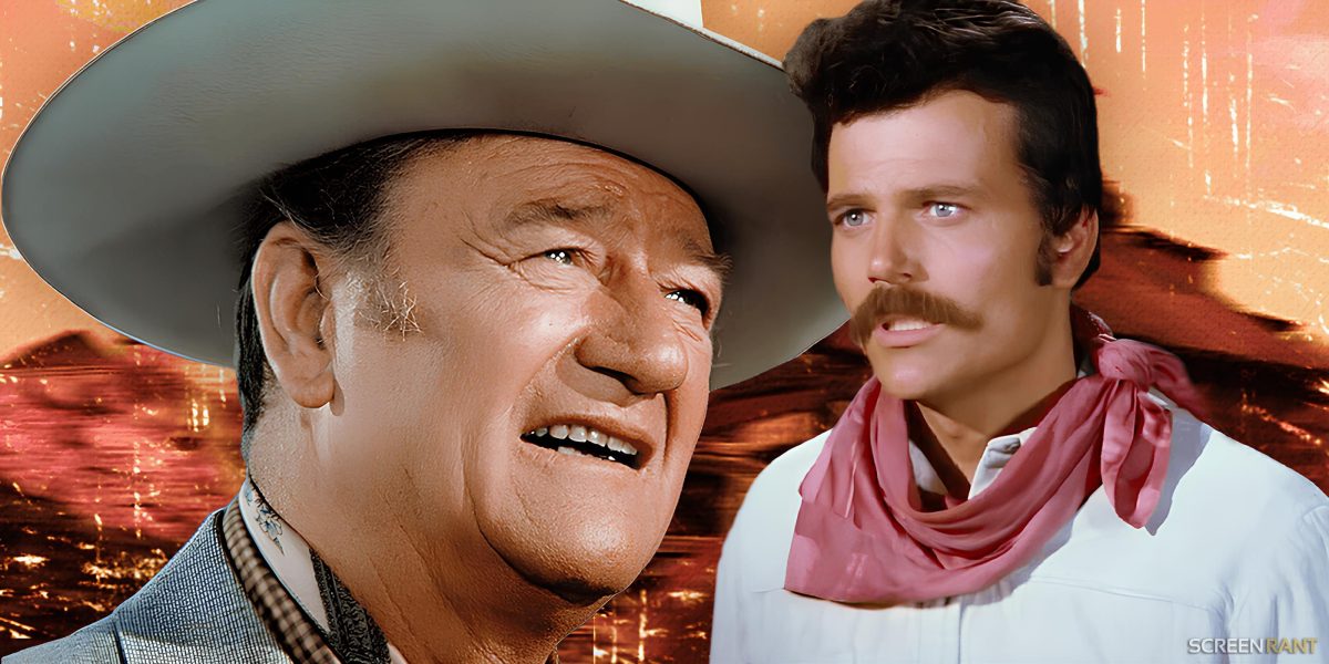 El último occidental de John Wayne con su hijo Patrick marcó un sorprendente primero para los dos