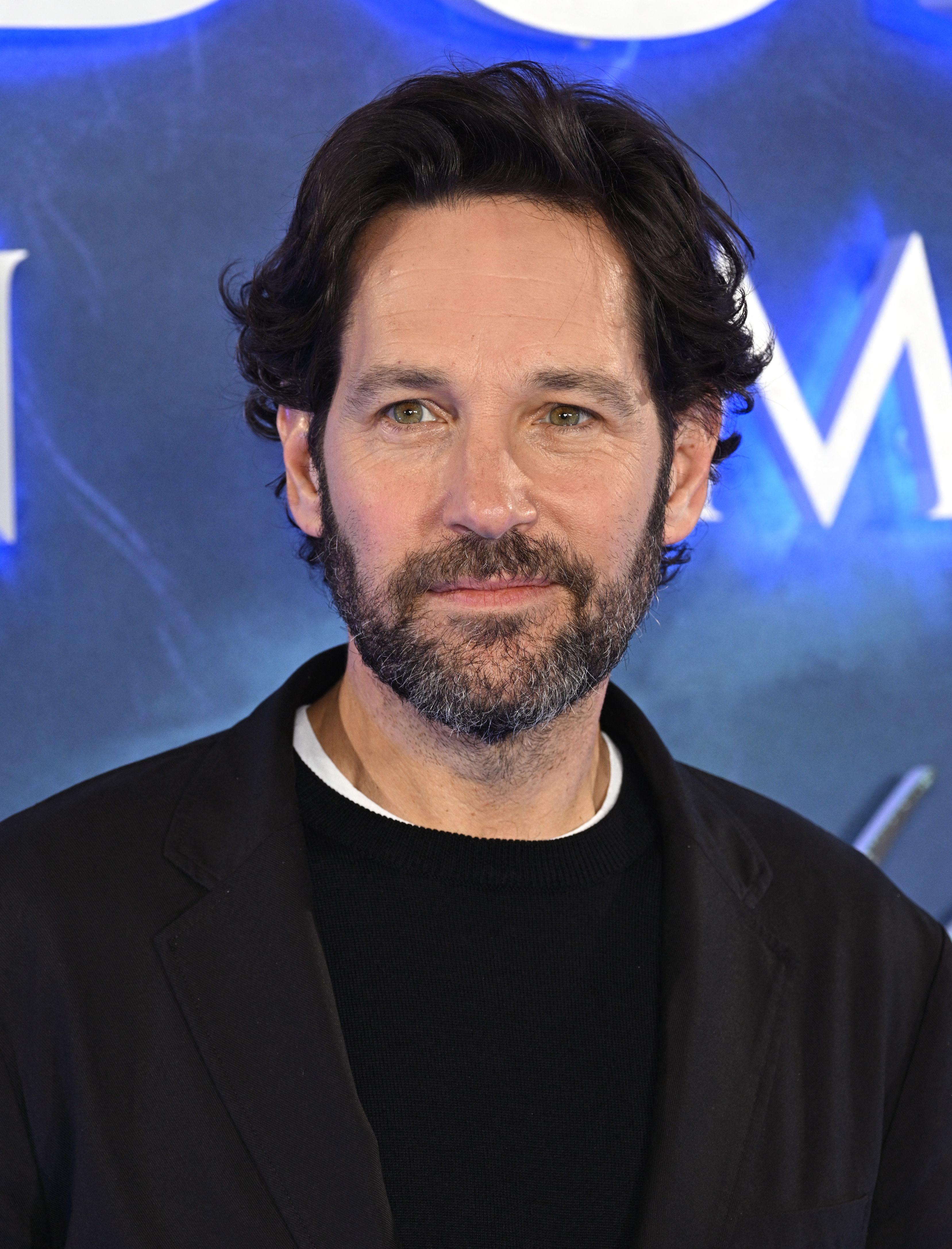 Señal de la cabeza de Paul Rudd en el estreno de 'Ghostbusters: Frozen Empire'