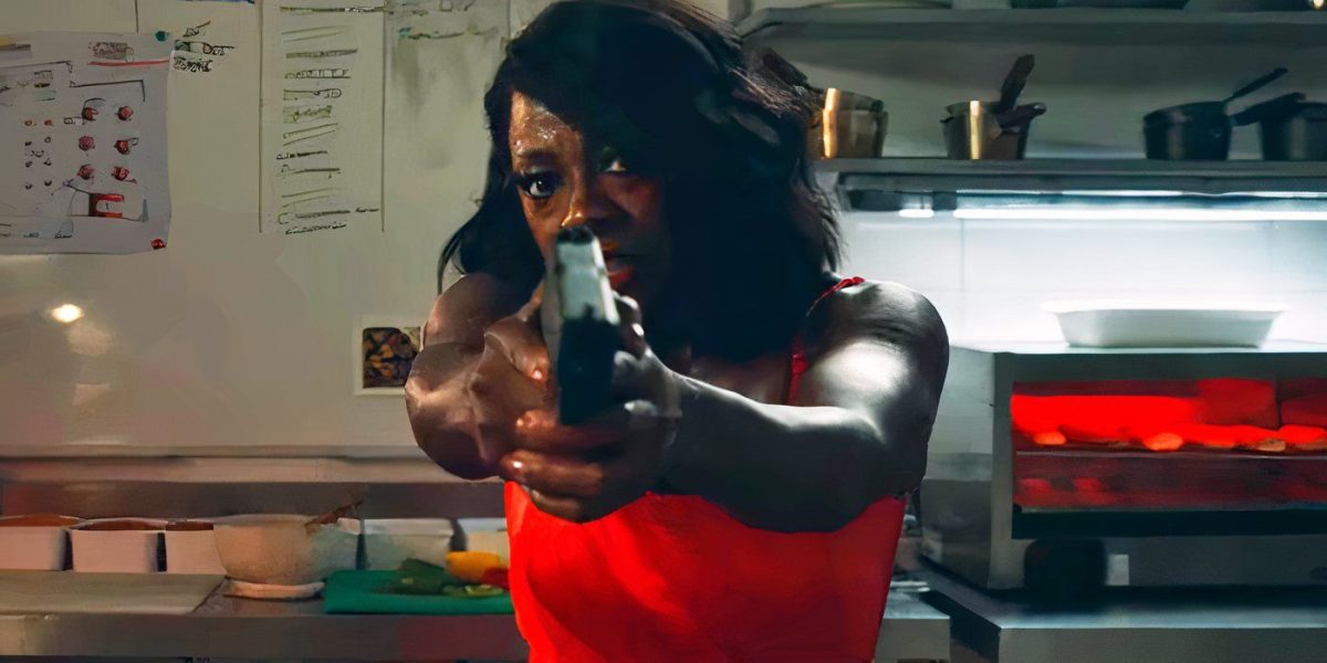 La presidenta Viola Davis & The Boys 'Antony Starr se enfrenta durante una situación de rehenes en el trailer G20 de Prime Video