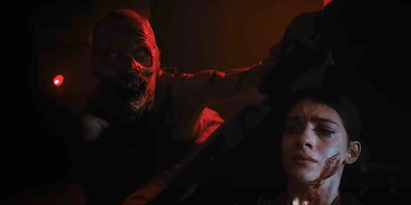 Hasta que Dawn Trailer revela una película de terror que salta en el tiempo llena de terroríficos monstruos y asesinos del equipo creativo de Conjuring Universe