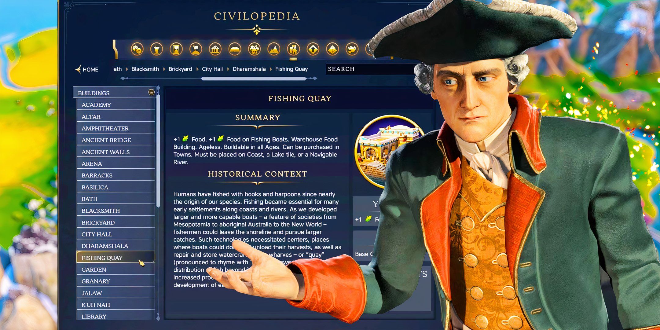 Civilopedia de Civ 7 le falta varias características clave, pero hay una solución fácil para solucionarla