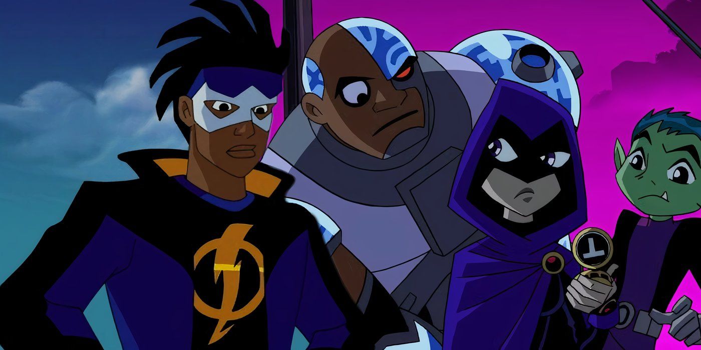 ¿Los titanes adolescentes eran casi parte del dcau? Referencia de titanes adolescentes de static shock explicó