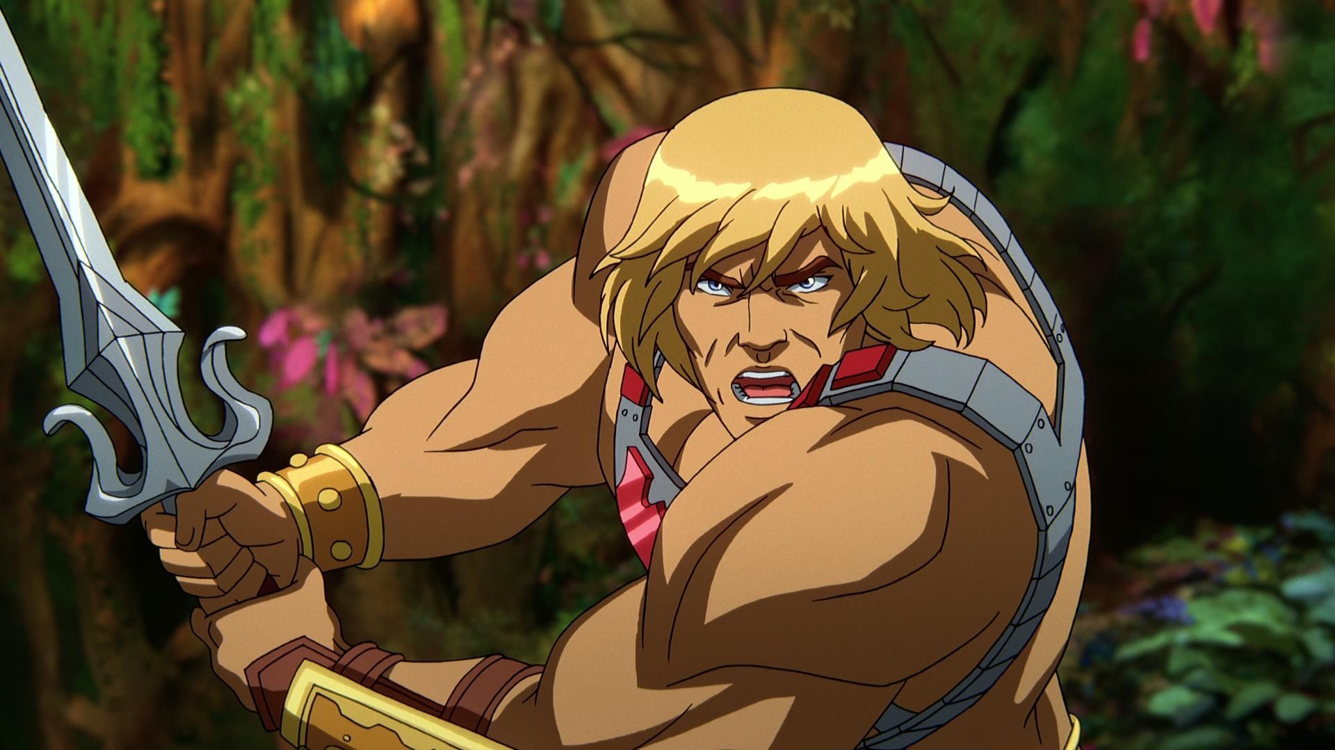 HE-Man de acción en vivo y su espada revelada en la primera imagen de la próxima película de Nicholas Galitzine