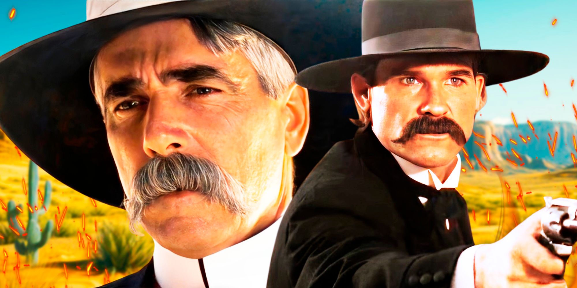 "No han recibido este guión:" Sam Elliott no estaba preocupado de que Tombstone compitiera contra la película de Kevin Costner