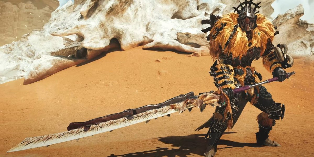 Cómo usar la espada larga en Monster Hunter Wilds