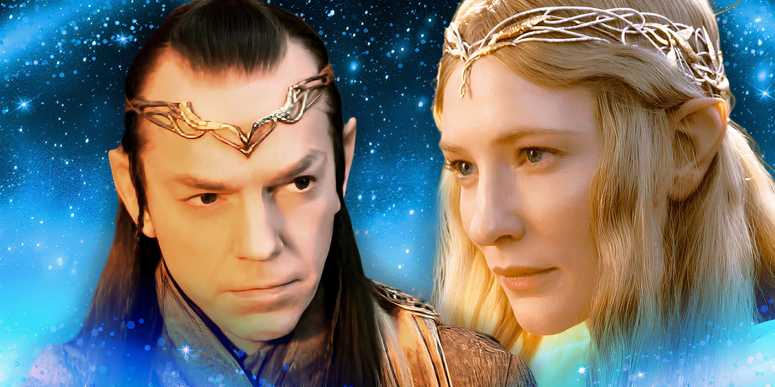 La verdadera naturaleza de la relación de Galadriel y Elrond en el Señor de los Anillos explicó