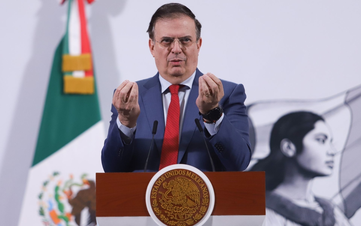 Ebrard se lanza contra aranceles a acero y aluminio: 'Sentido común, no balazo en el pie'