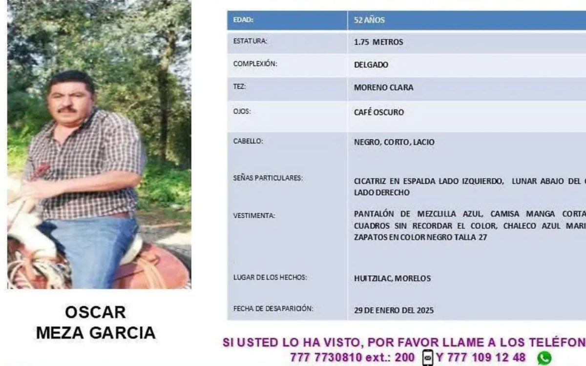 Asesinan a exdirector de Tránsito de Huitzilac, testigo en investigaciones por secuestro de jueza de MasterChef