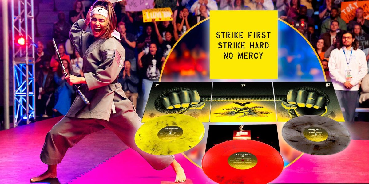 Celebre el final de Cobra Kai con la mejor música del programa en vinilo