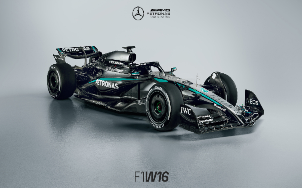 F1: Conocen Russell y Antonelli el nuevo W16 de Mercedes | Video