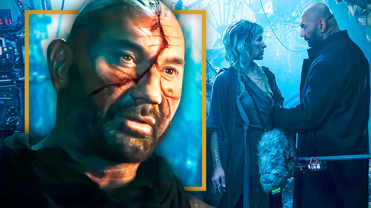 "Inmediatamente me convertí en este gran manwhore": Dave Bautista explica "turno de carrera" en la nueva película de acción de fantasía en The Lost Lands