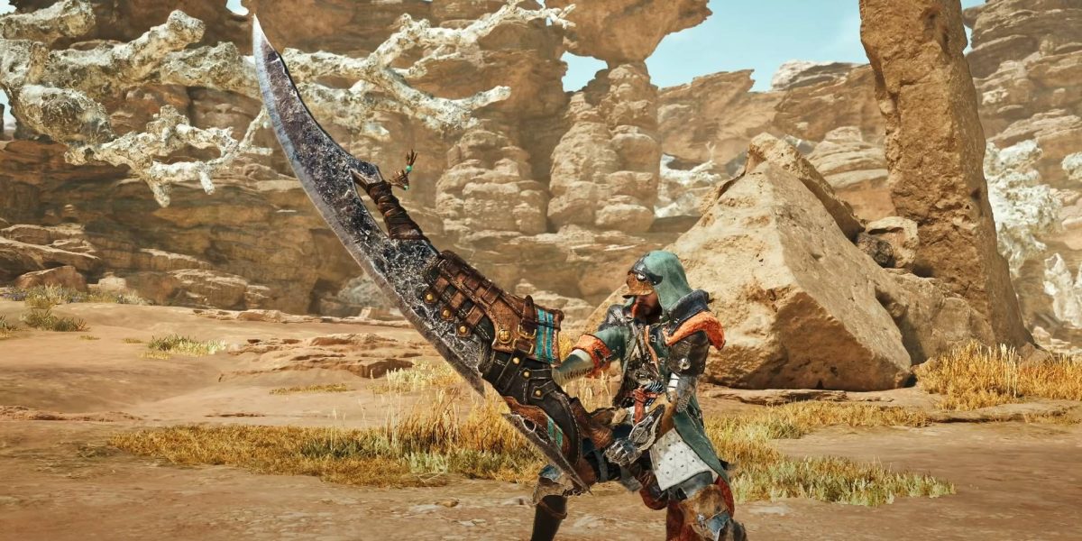 Cómo usar la gran espada en Monster Hunter Wilds