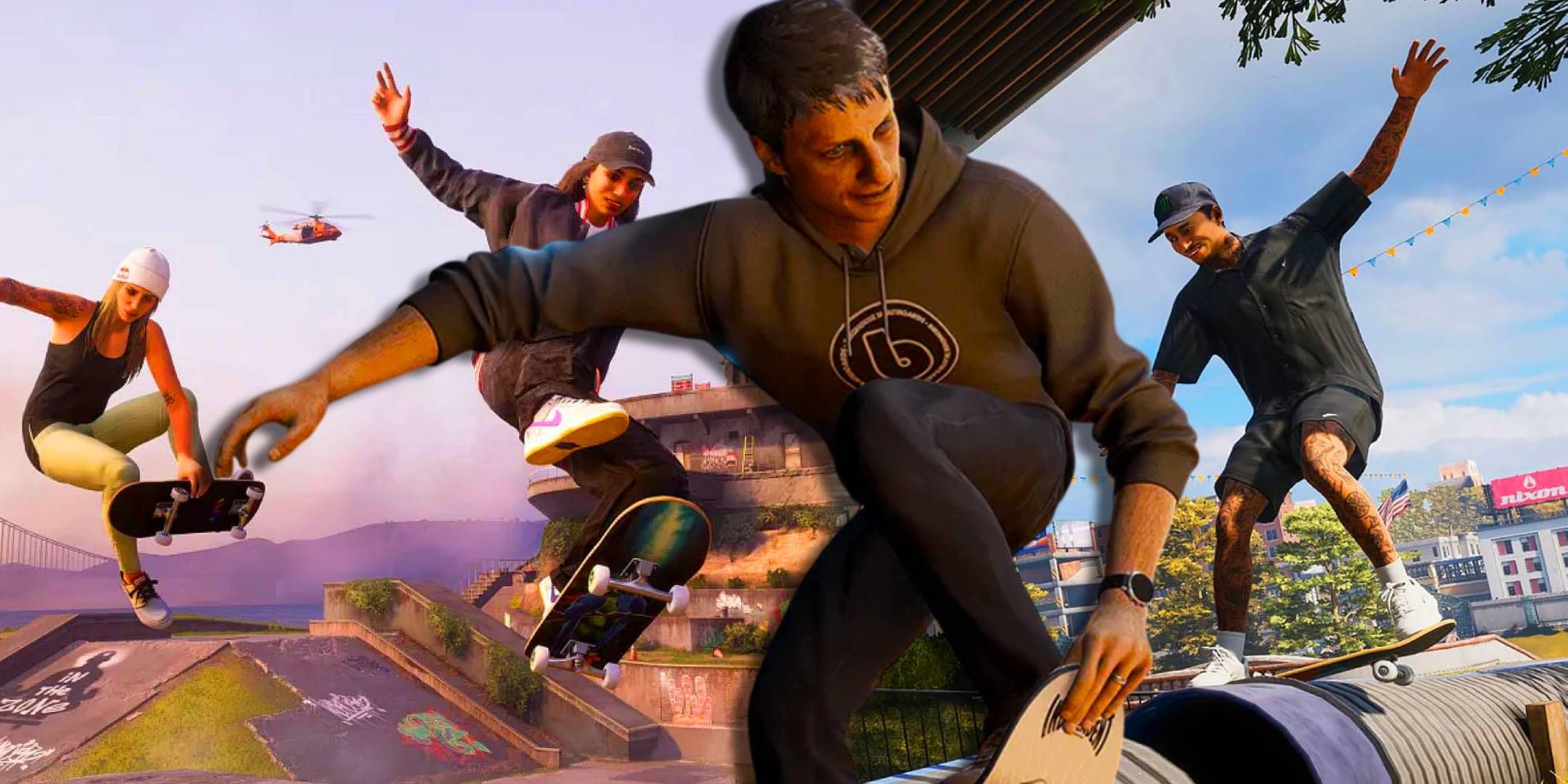 Todos los patinadores confirmados para el patinador profesional de Tony Hawk 3 + 4 (hasta ahora)