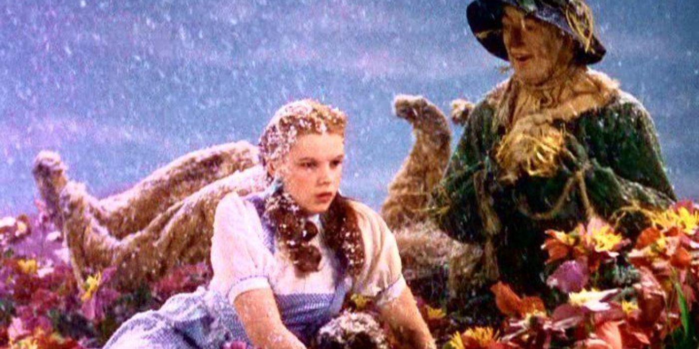 Sí, el efecto de Wizard of Oz Snow fue literalmente asbesto, y eso no fue lo único peligroso de la película de 1939