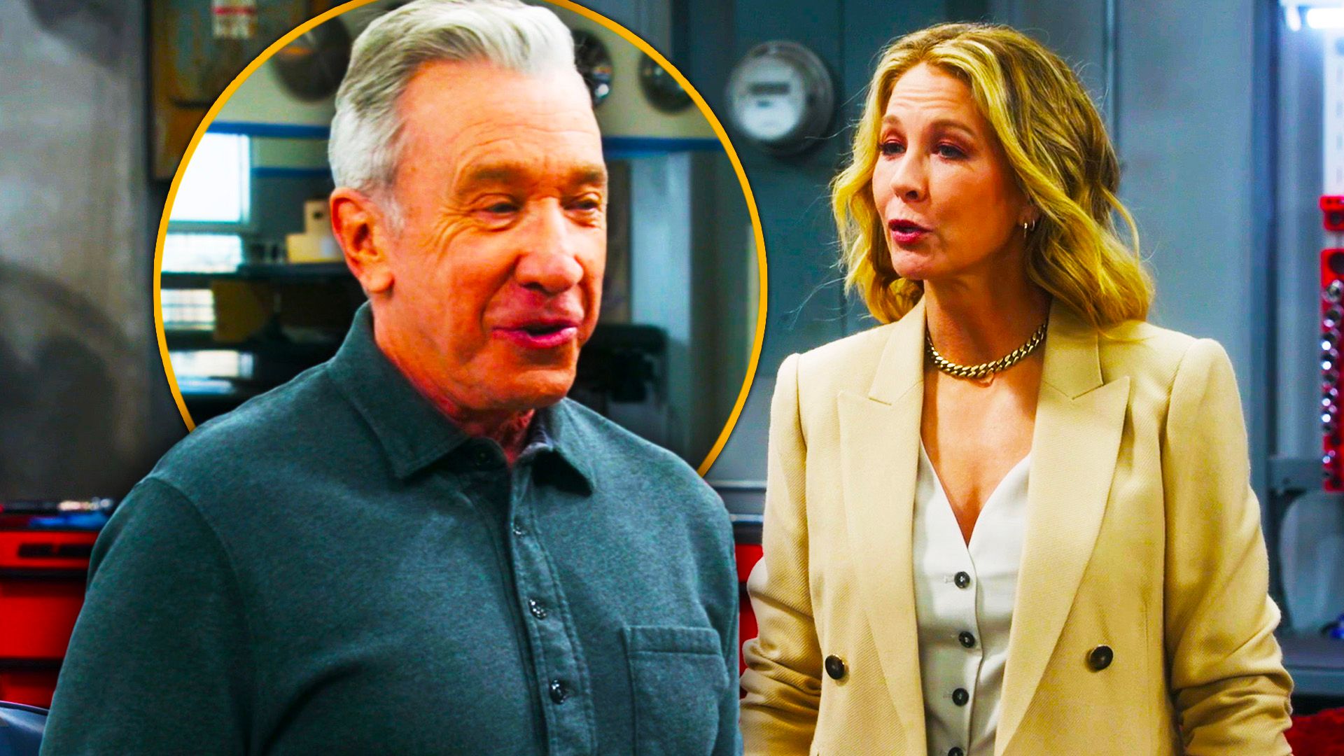 Los insultos vuelan entre Tim Allen y Jenna Elfman en el nuevo clip de Episodio 9 de Gears Shiftting Gears [EXCLUSIVE]