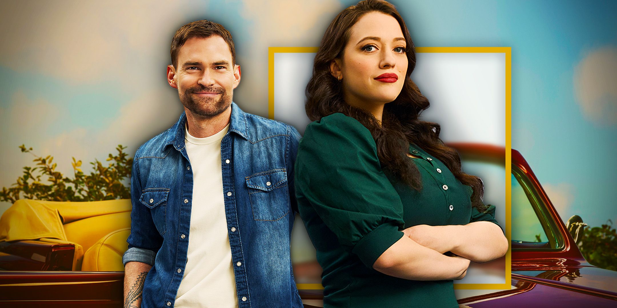 "En realidad chillé en voz alta": Cambio de engranajes de la temporada 1 finalización desempacked por Kat Dennings y Seann William Scott