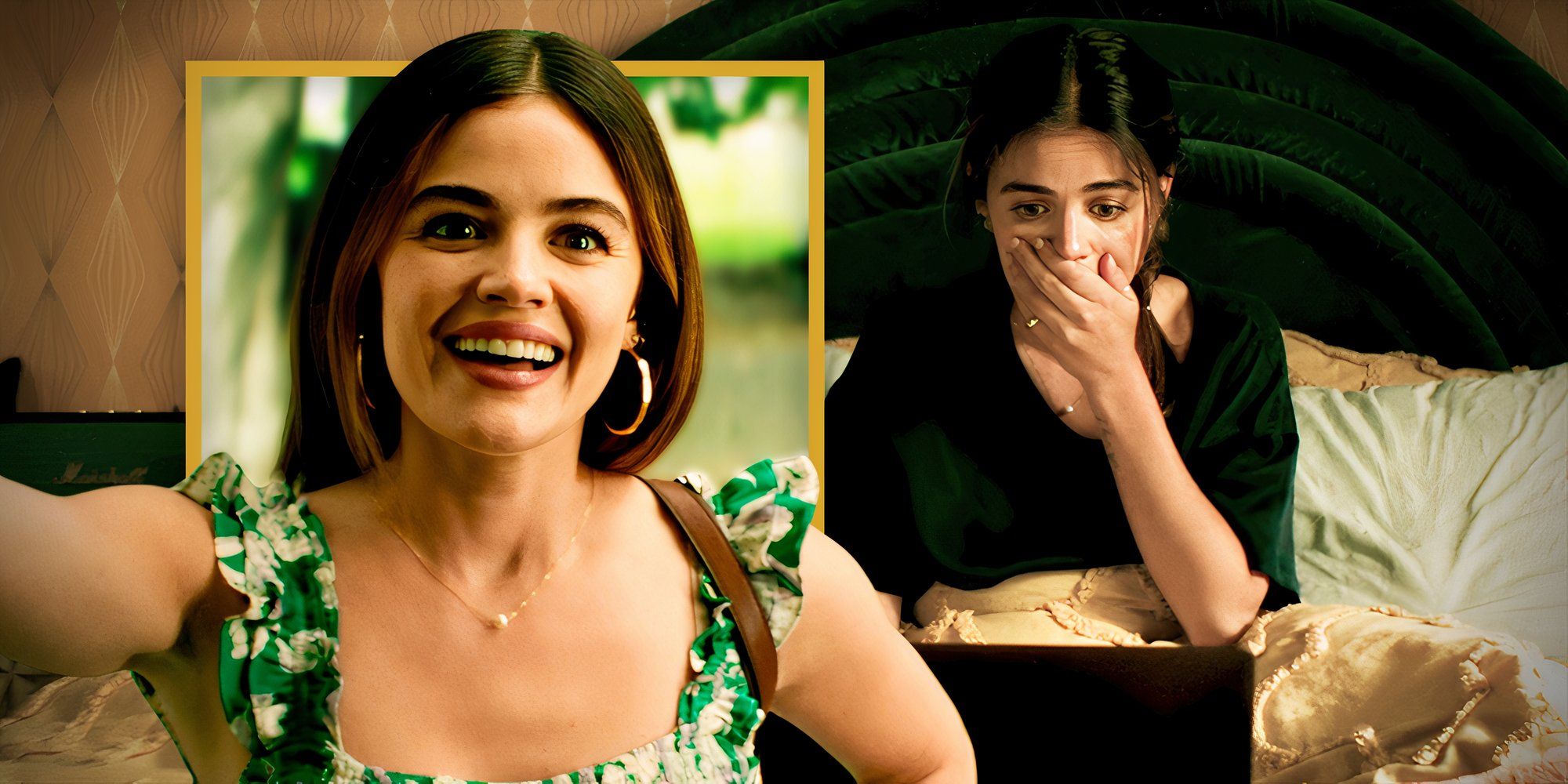 Lucy Hale usó improvisación para crear algunos de los mejores momentos de películas de F Marry Kill