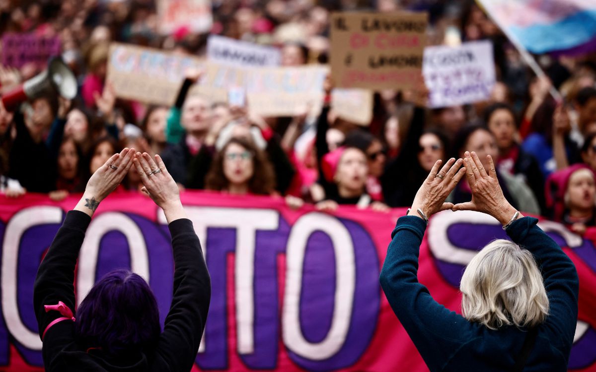 8M: Marchas feministas en el mundo por la igualdad y contra la violencia machista | Galería